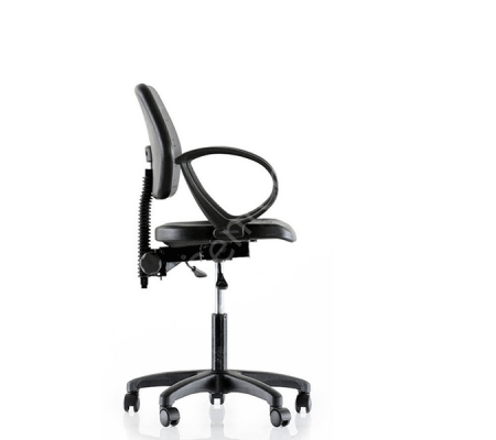 Rebo 532 PU Endüstriyel Sandalye Kolçaklı